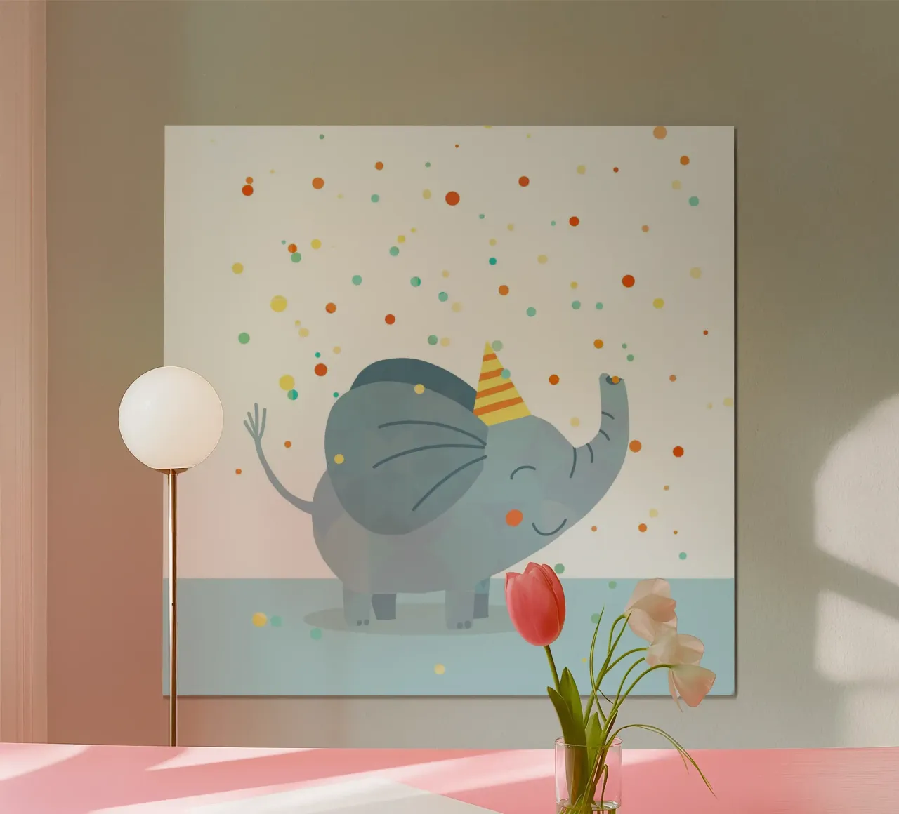 Konfetti Elefant carta hahnemühle da Julia Reyelt