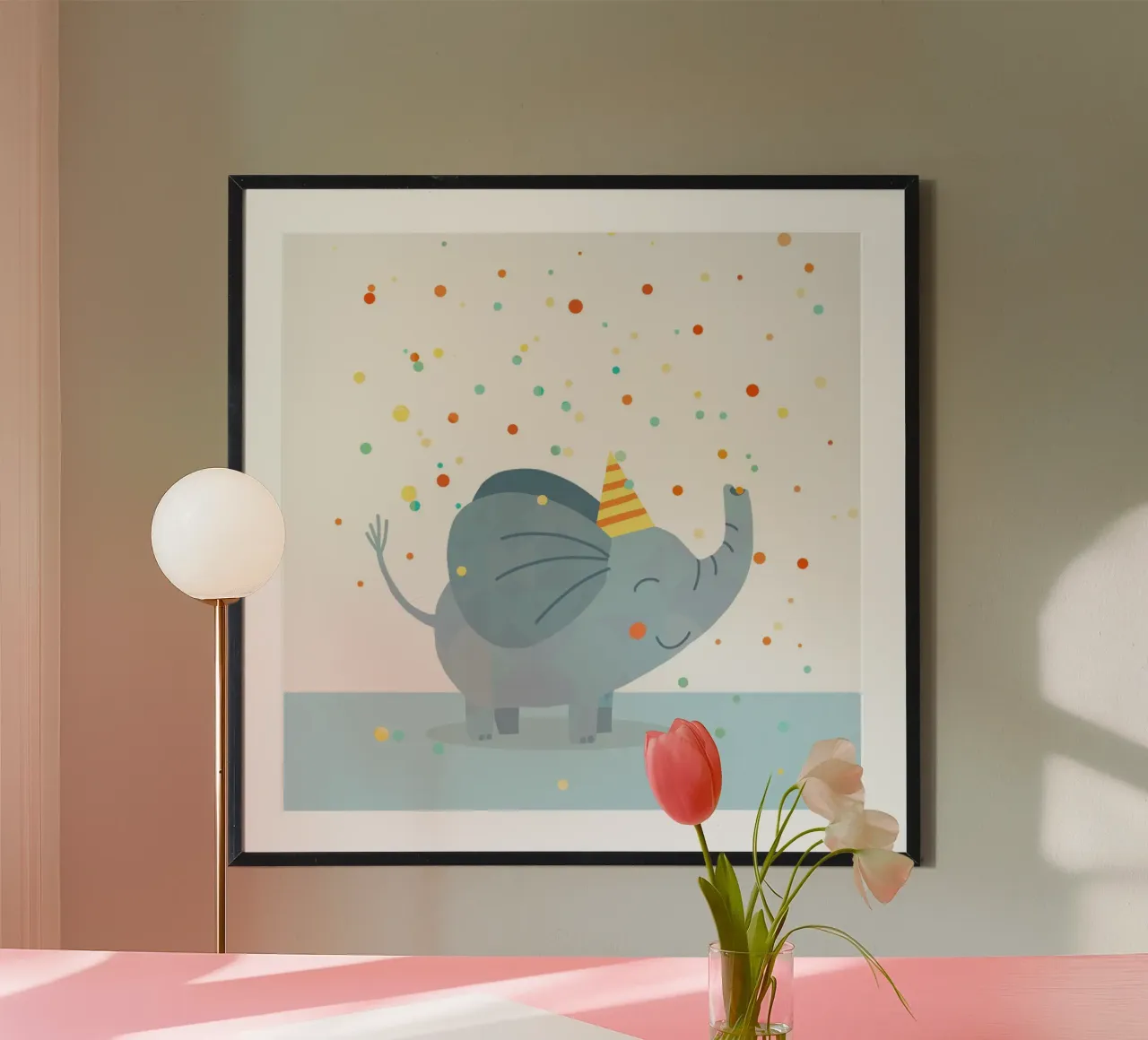 Konfetti Elefant carta hahnemühle da Julia Reyelt