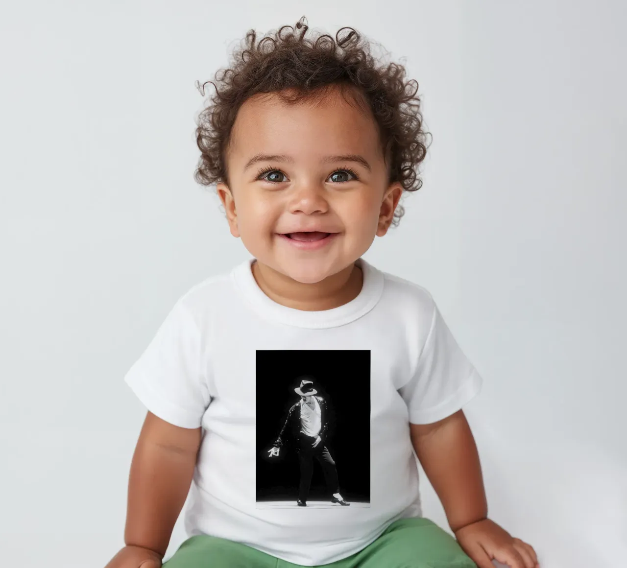 Ballo iconico Michael Jackson maglietta neonato da wernoka