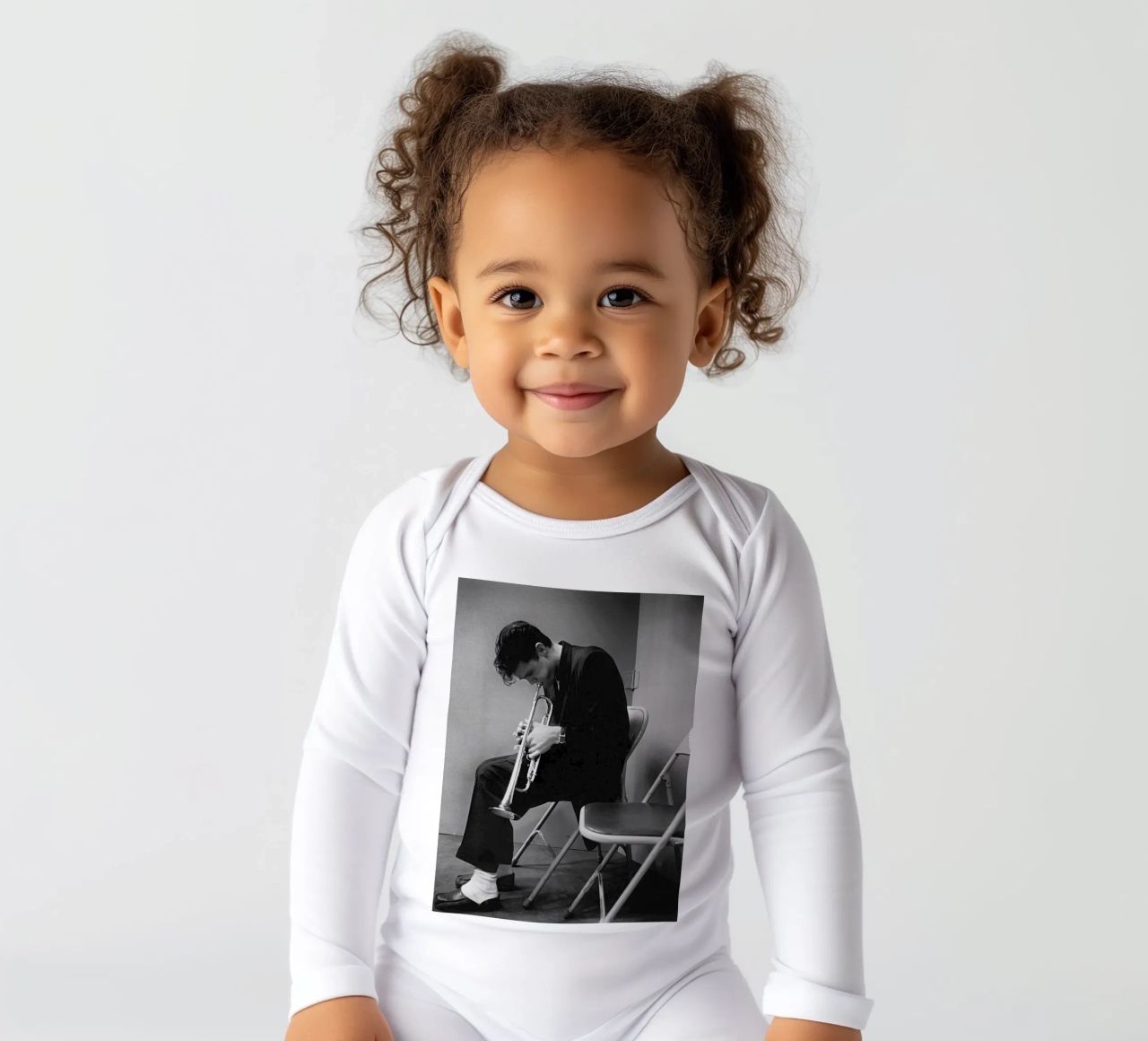 der sänger chet baker songs Langarm Babybody von callep