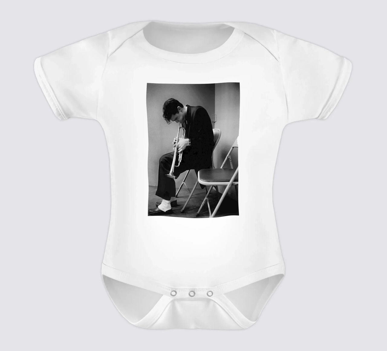 der sänger chet baker songs Kurzarm Babybody von callep