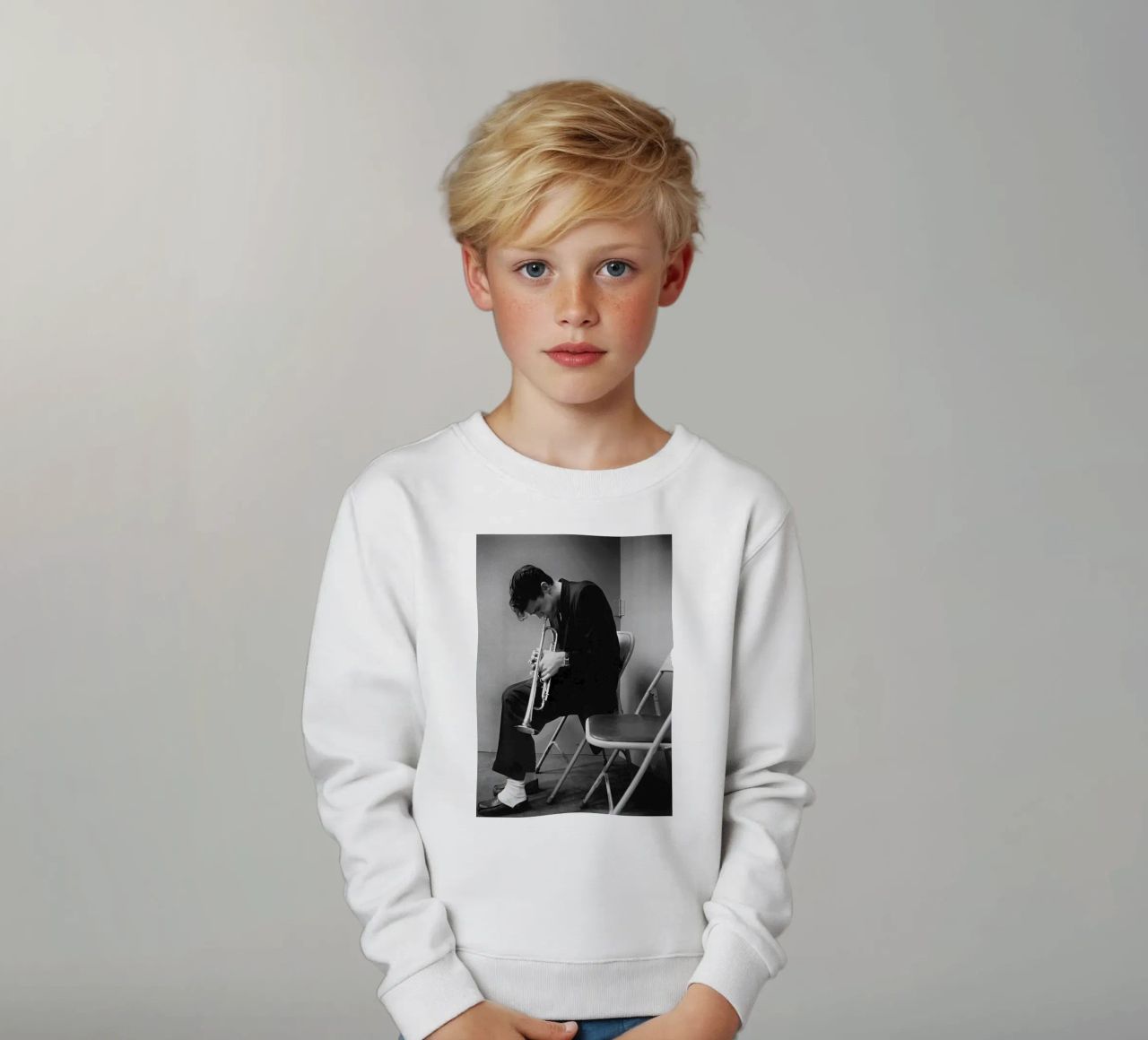 der sänger chet baker songs Kinder Sweatshirt von callep