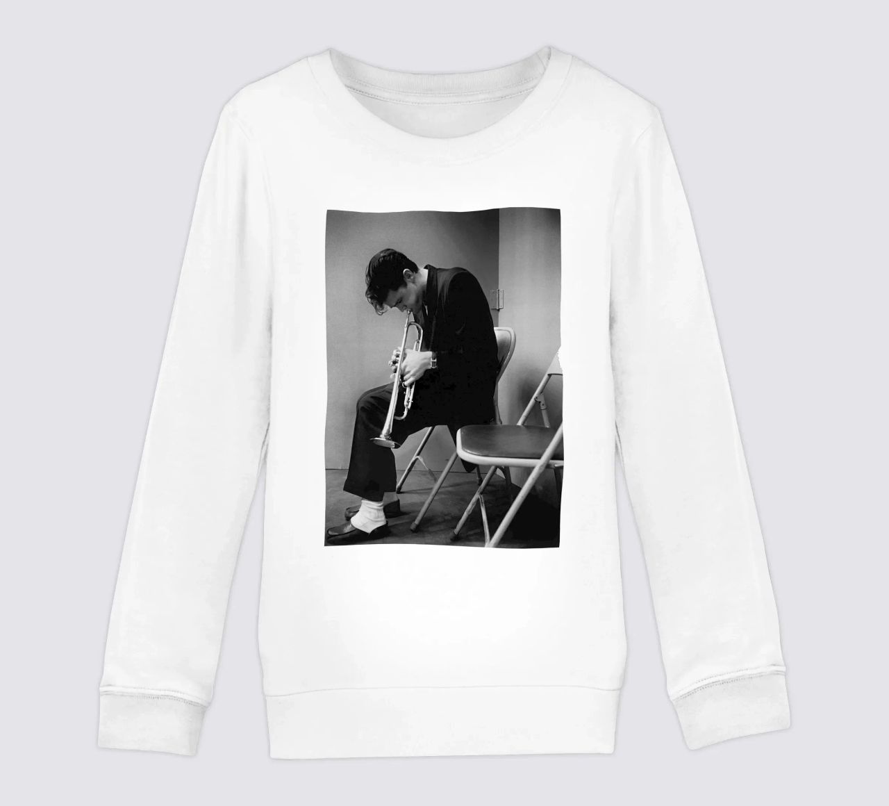 der sänger chet baker songs Kinder Sweatshirt von callep