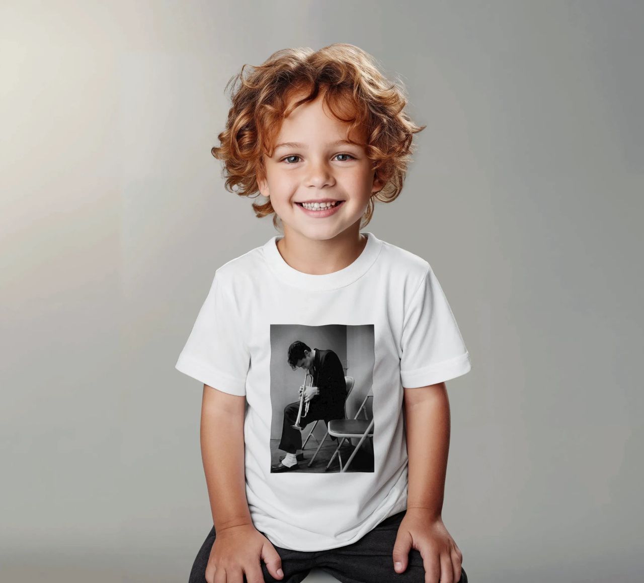 der sänger chet baker songs Kinder T-Shirt von callep