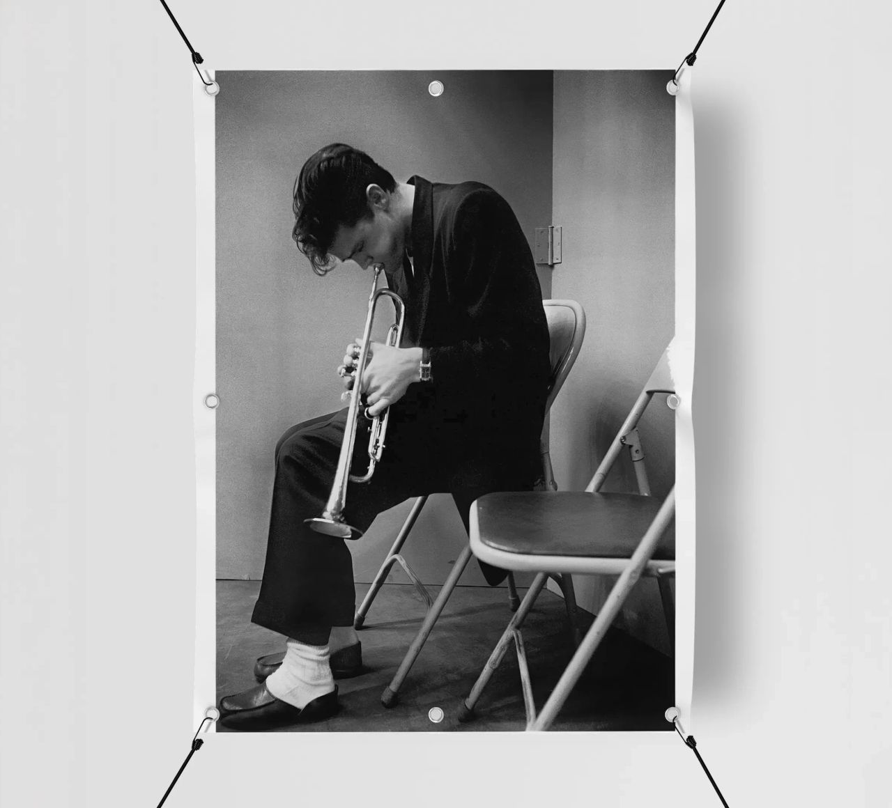 der sänger chet baker songs PVC Plane von callep
