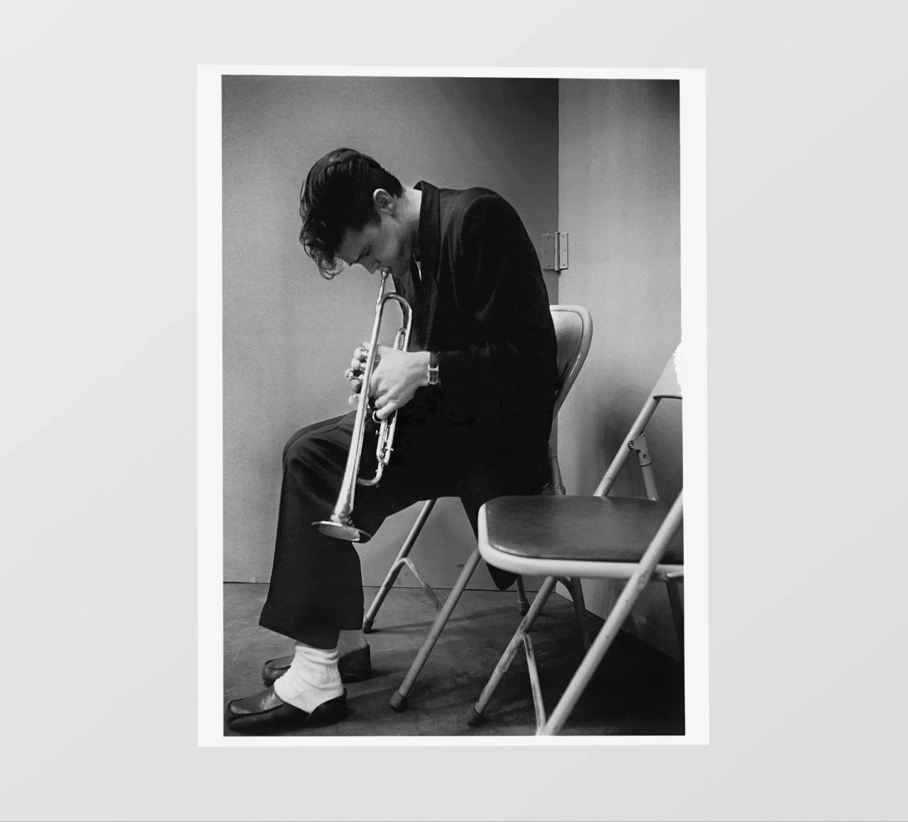 der sänger chet baker songs PVC Plane von callep