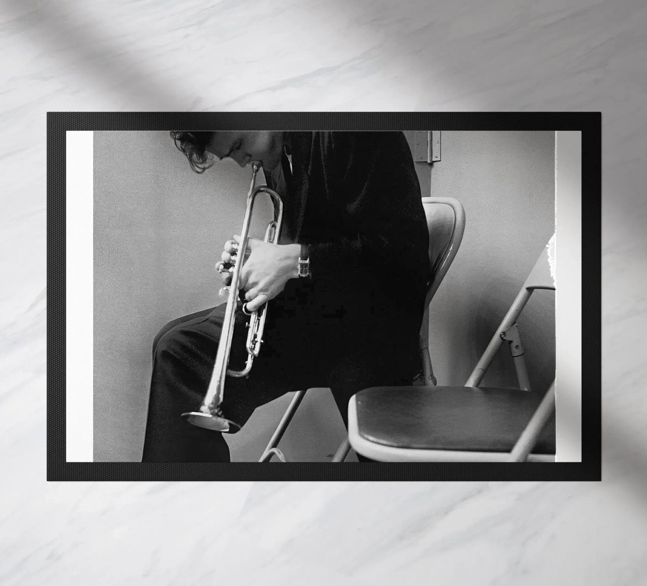 der sänger chet baker songs Fußmatte von callep