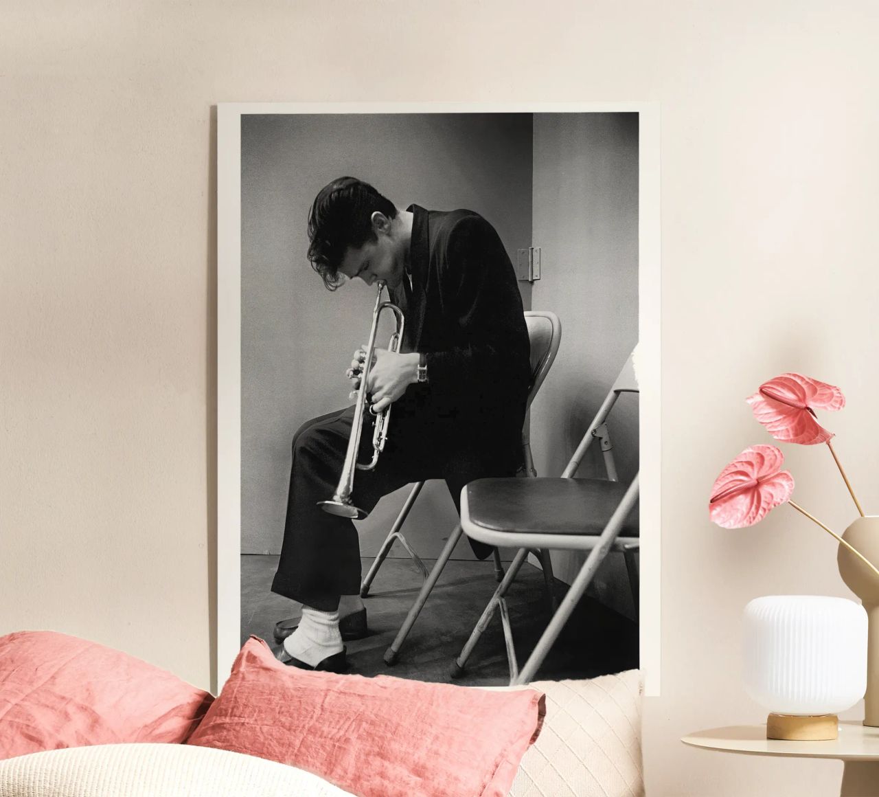 der sänger chet baker songs Acryl-Glas von callep
