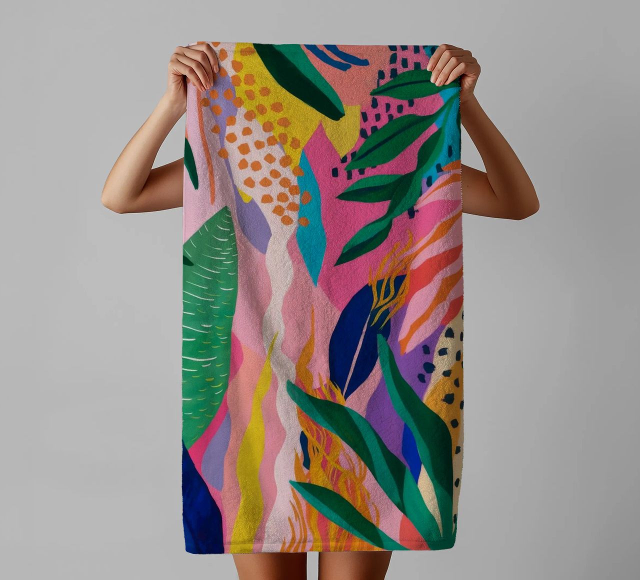 Leaflight Secret Path towel by Zep Layers