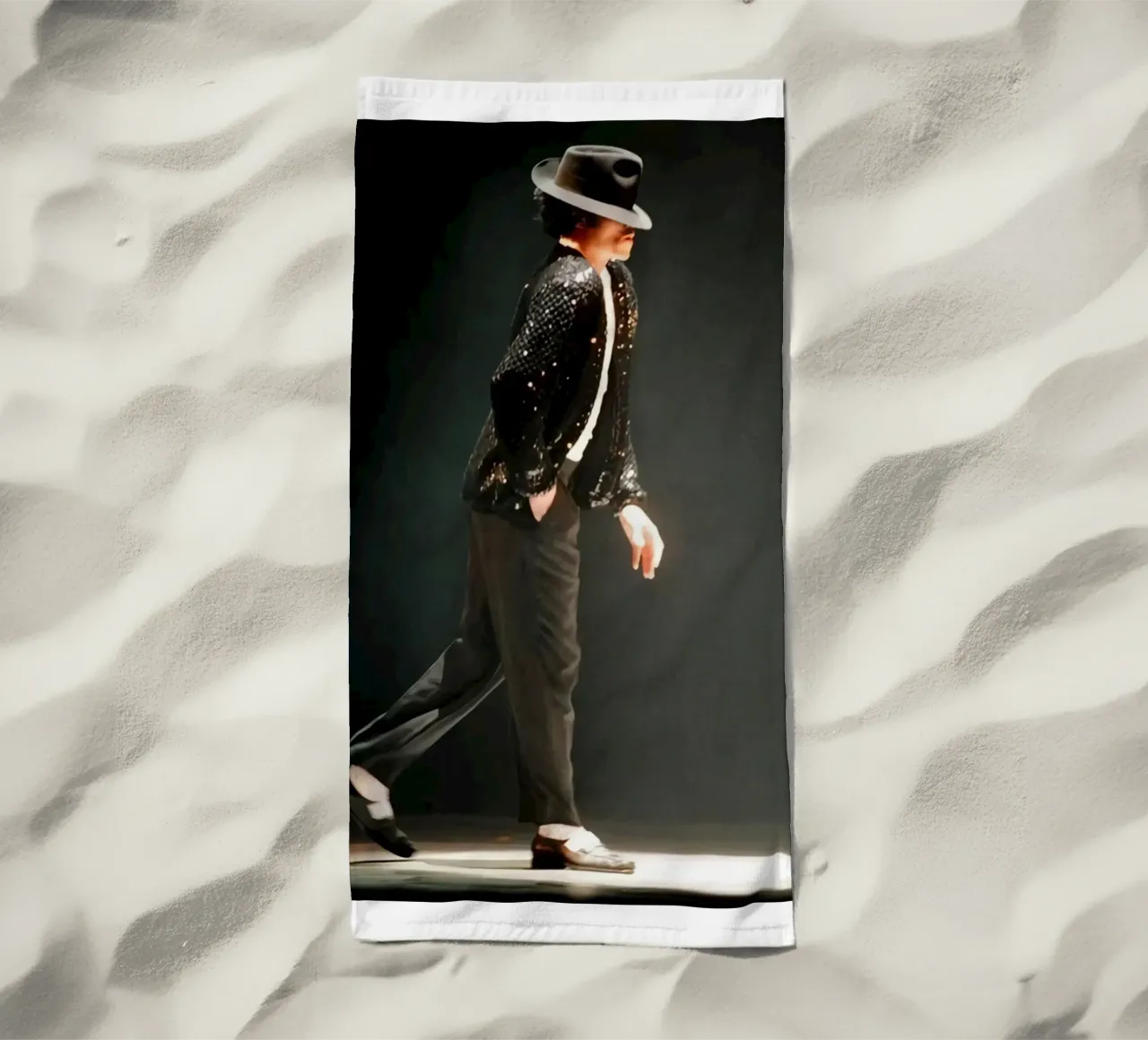 Best Style Dance Michael Jackson beach towel by wernoka