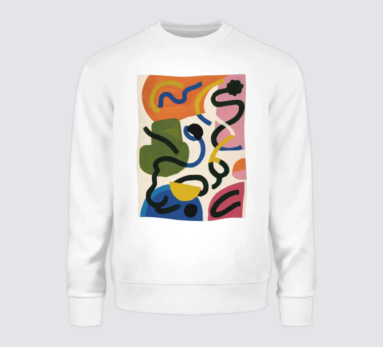 Kalligraphie Garten Drift Sweatshirt von Zep Layers