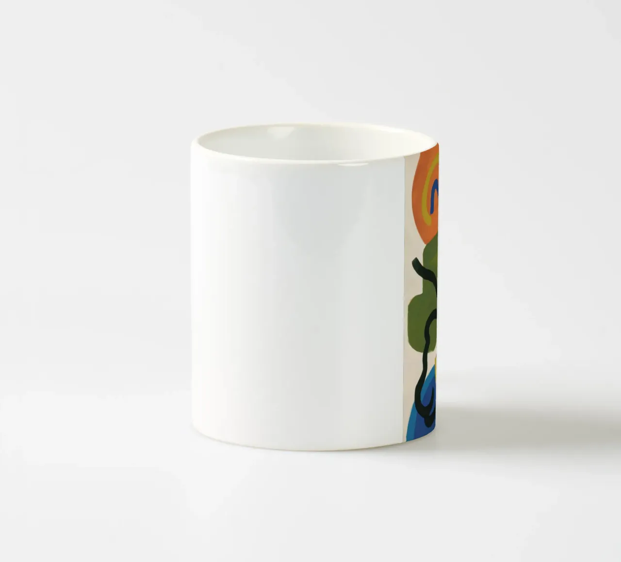 Deriva del giardino calligrafico tazza in ceramica da Zep Layers