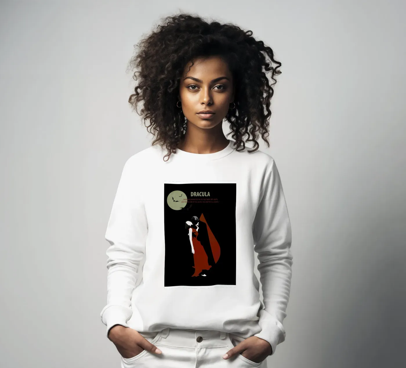 Dracula sweatshirt van Fräulein Fisher