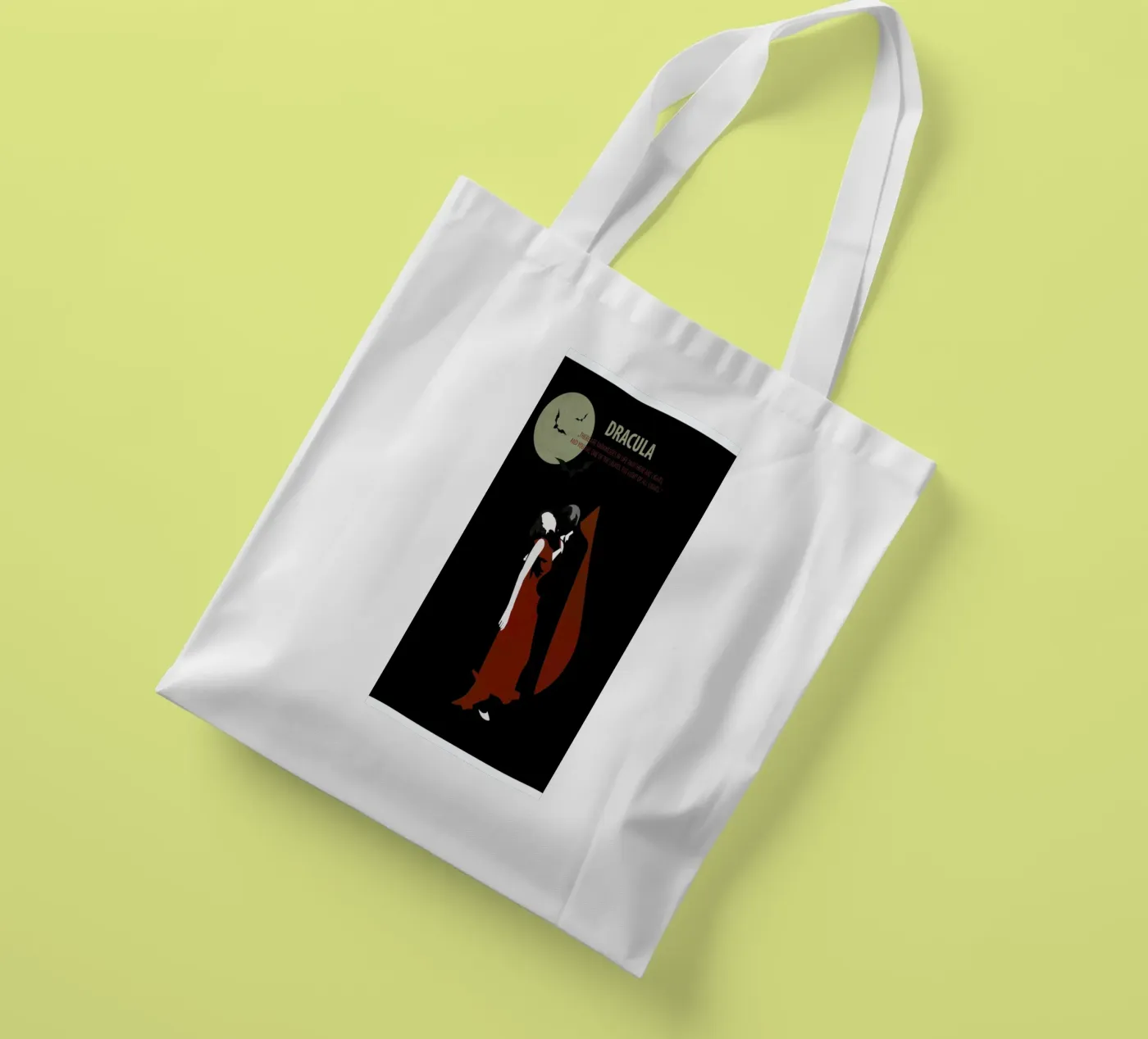 Dracula tote bag by Fräulein Fisher