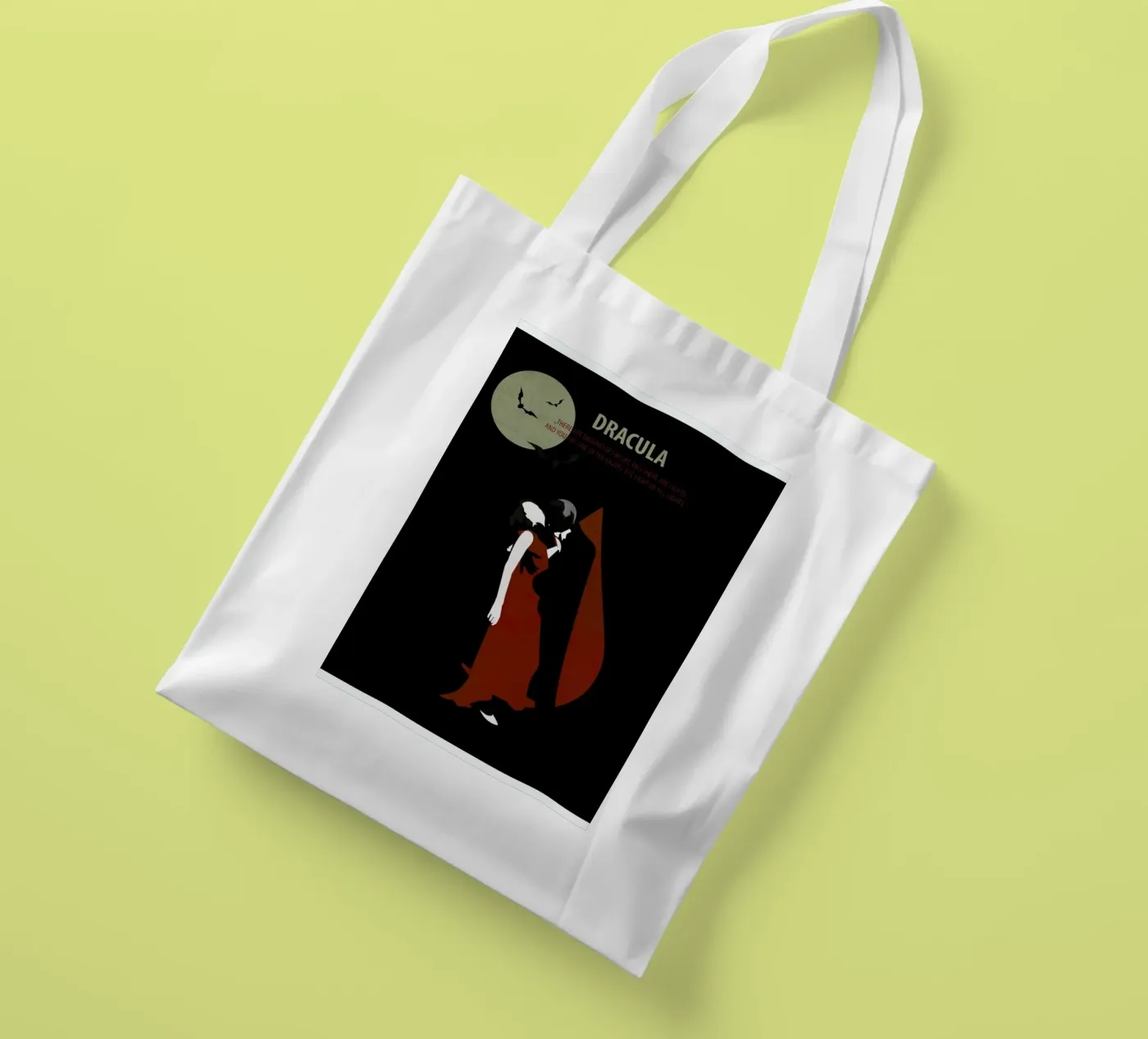 Dracula tote bag by Fräulein Fisher