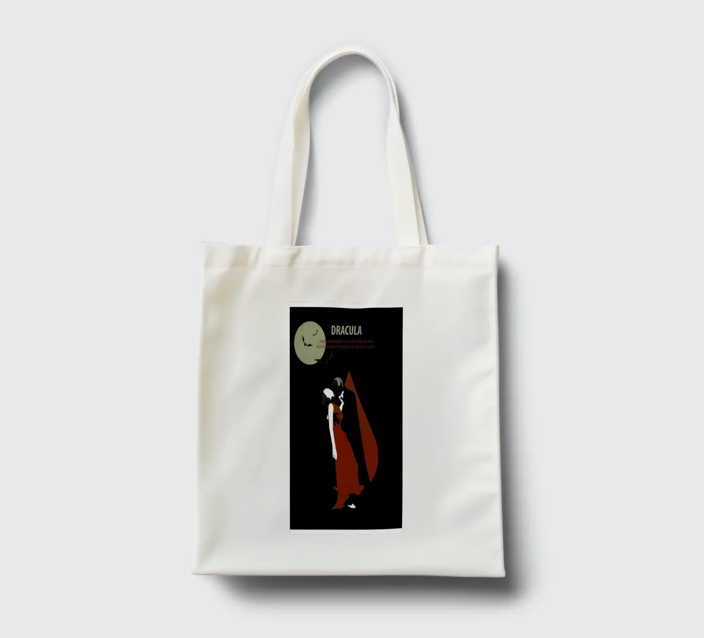 Dracula tote bag by Fräulein Fisher