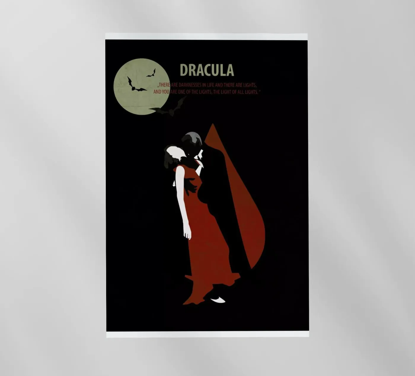 Dracula backlit film by Fräulein Fisher