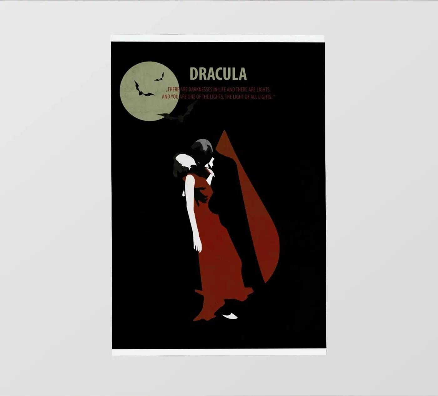 Dracula backlit folie van Fräulein Fisher
