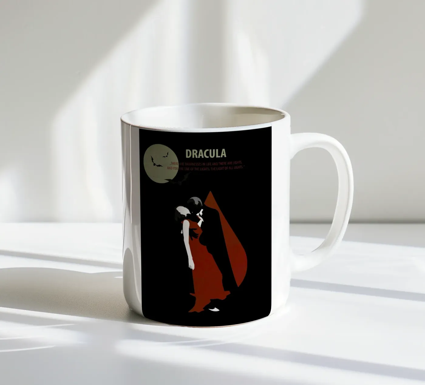 Dracula ceramic mug by Fräulein Fisher
