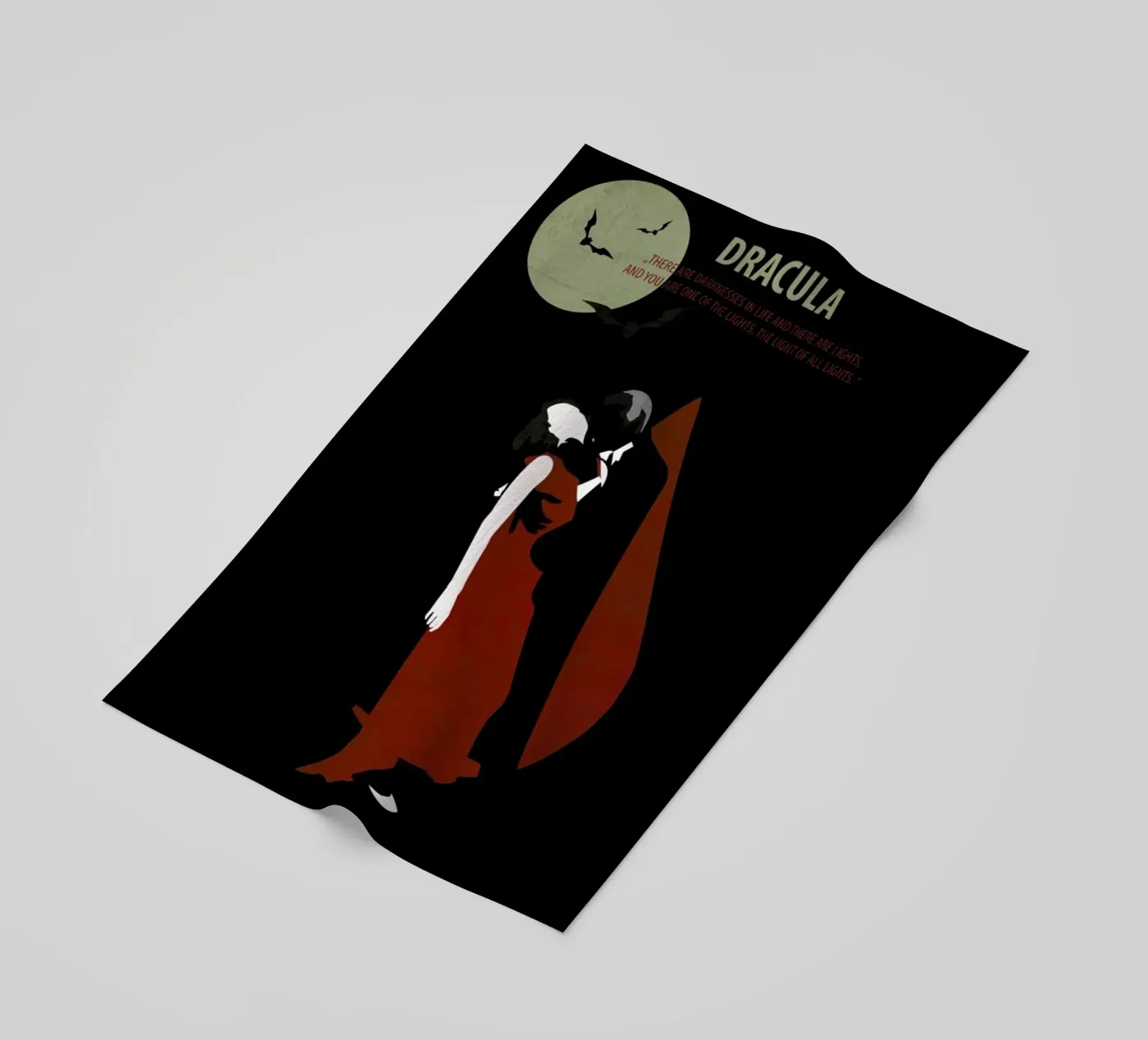 Dracula Strandtuch von Fräulein Fisher