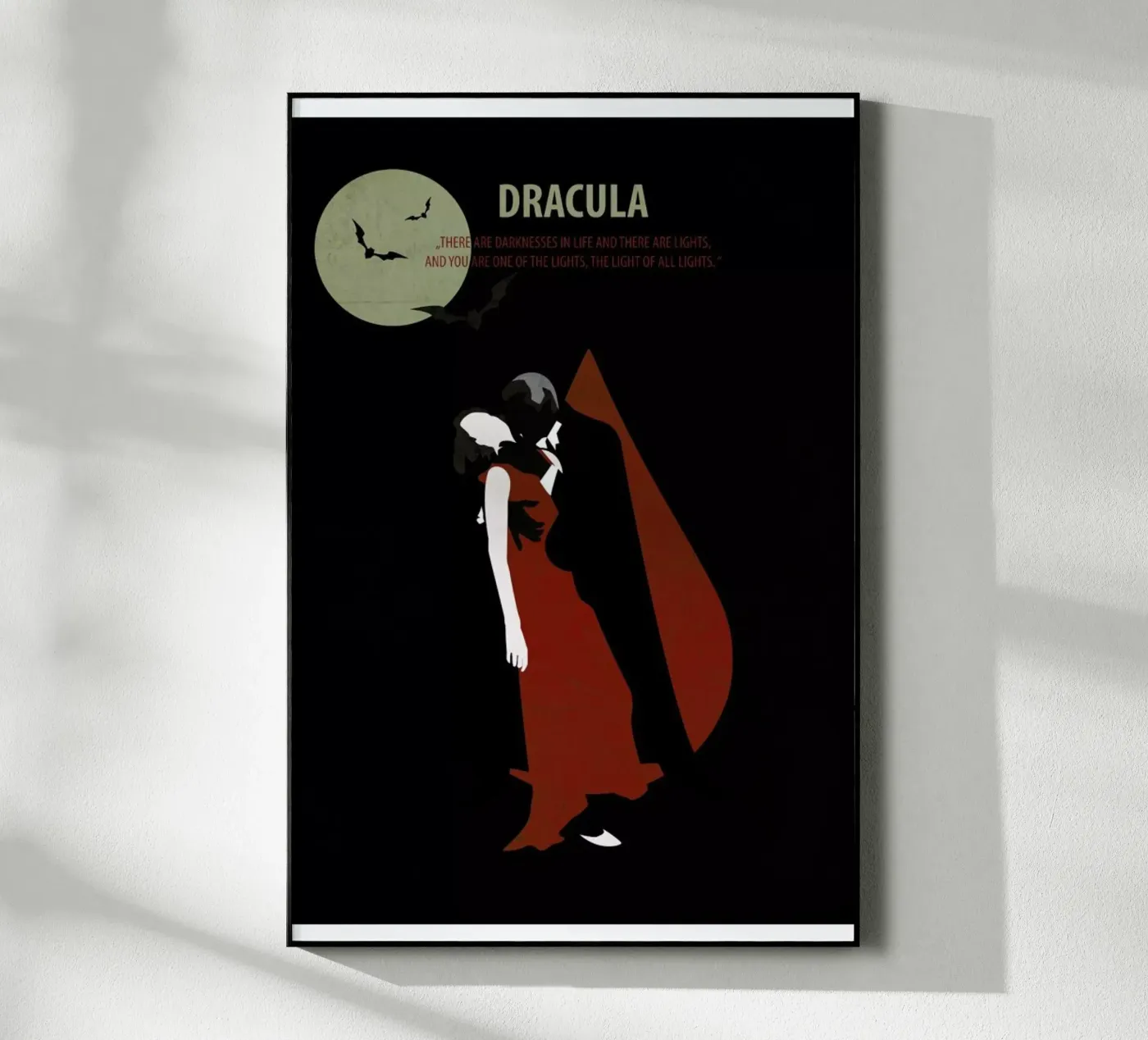 Dracula Acryl-Glas von Fräulein Fisher