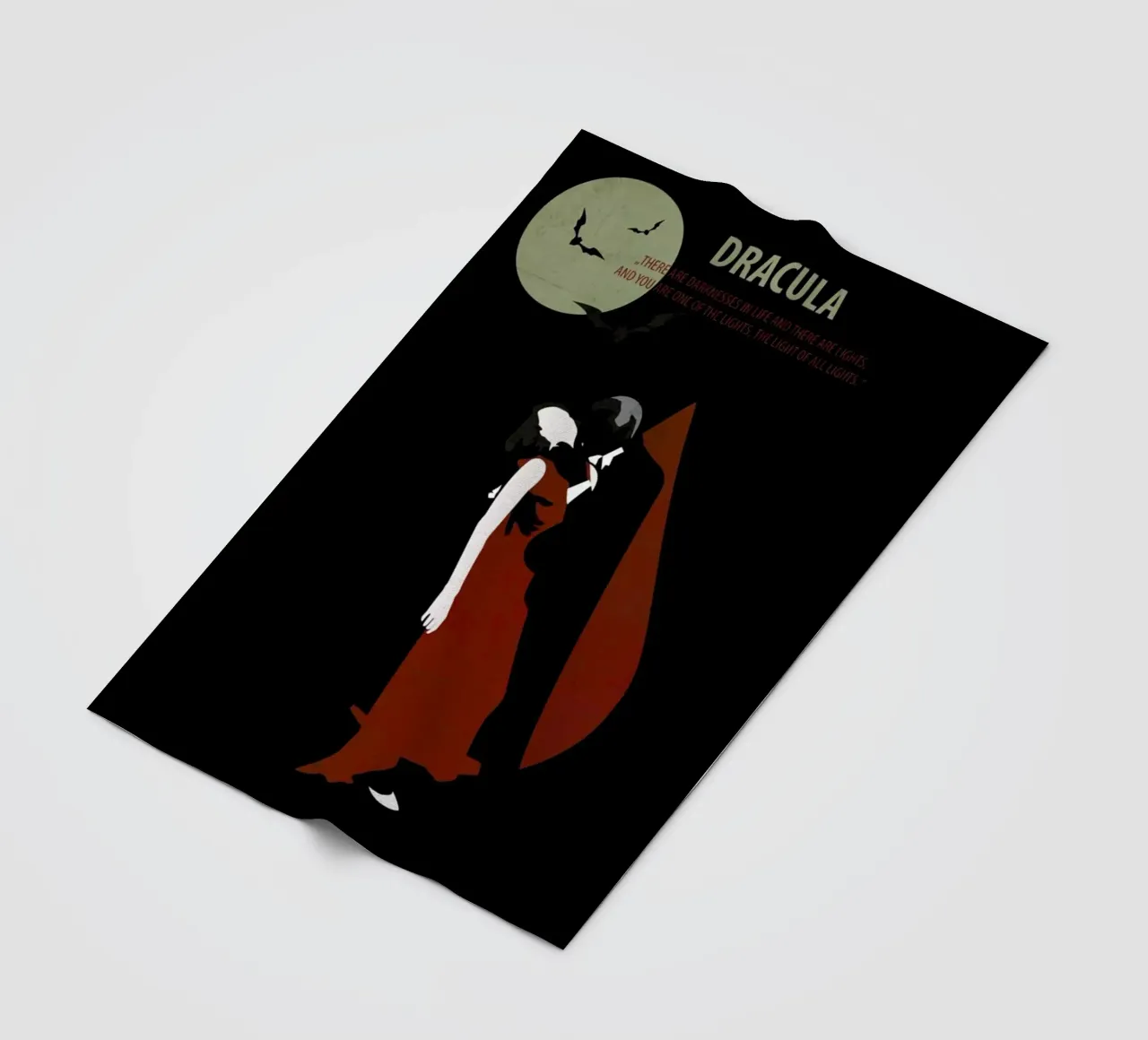 Dracula fleecedeken van Fräulein Fisher