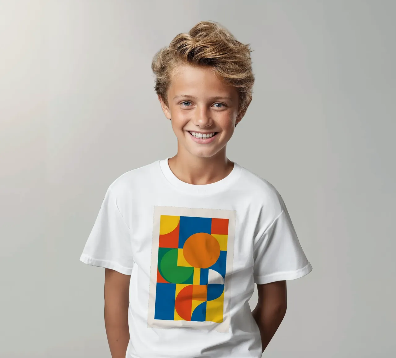 Geometria t-shirt bambini da Studio M