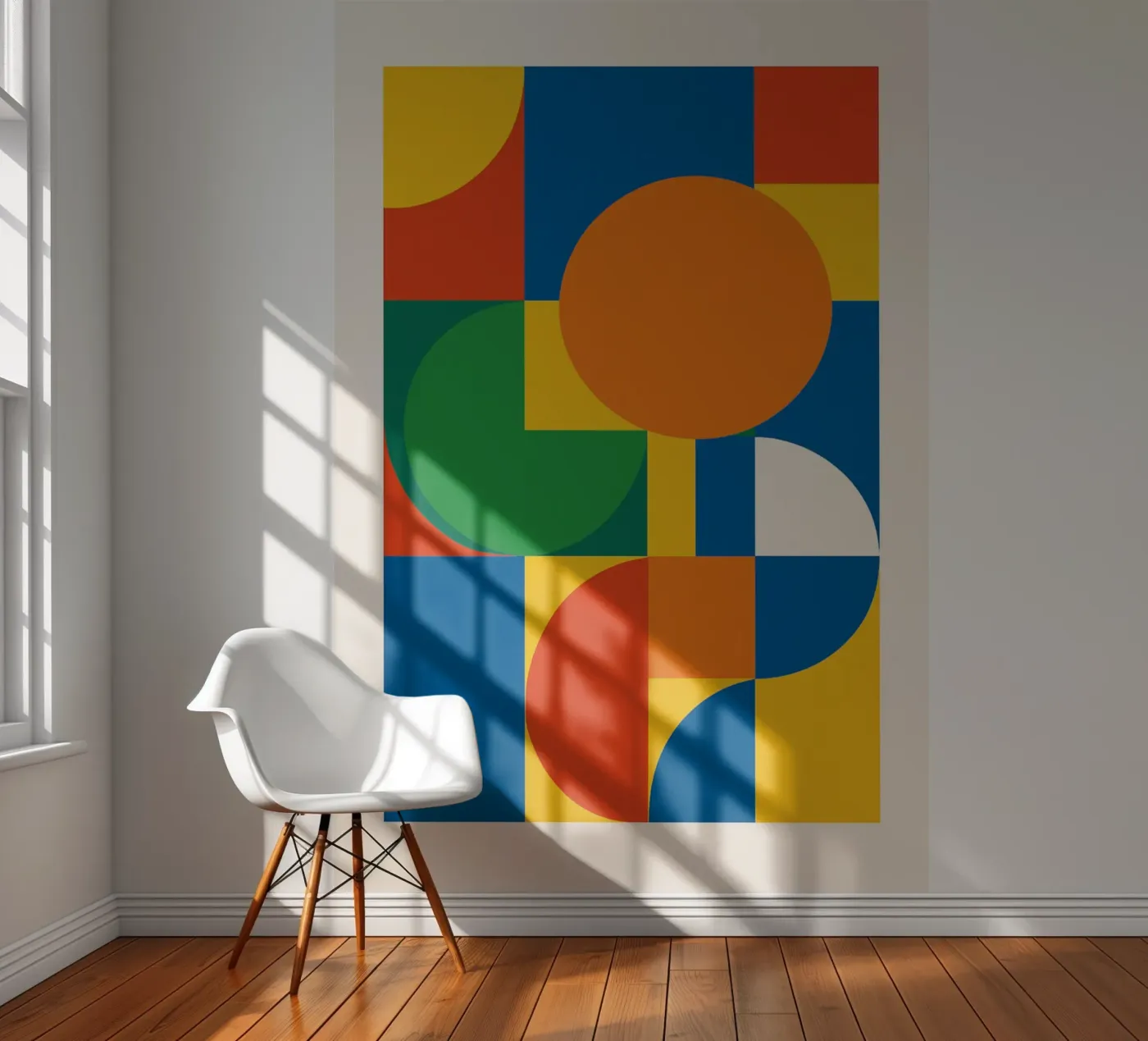 Meetkunde fotobehang van Studio M