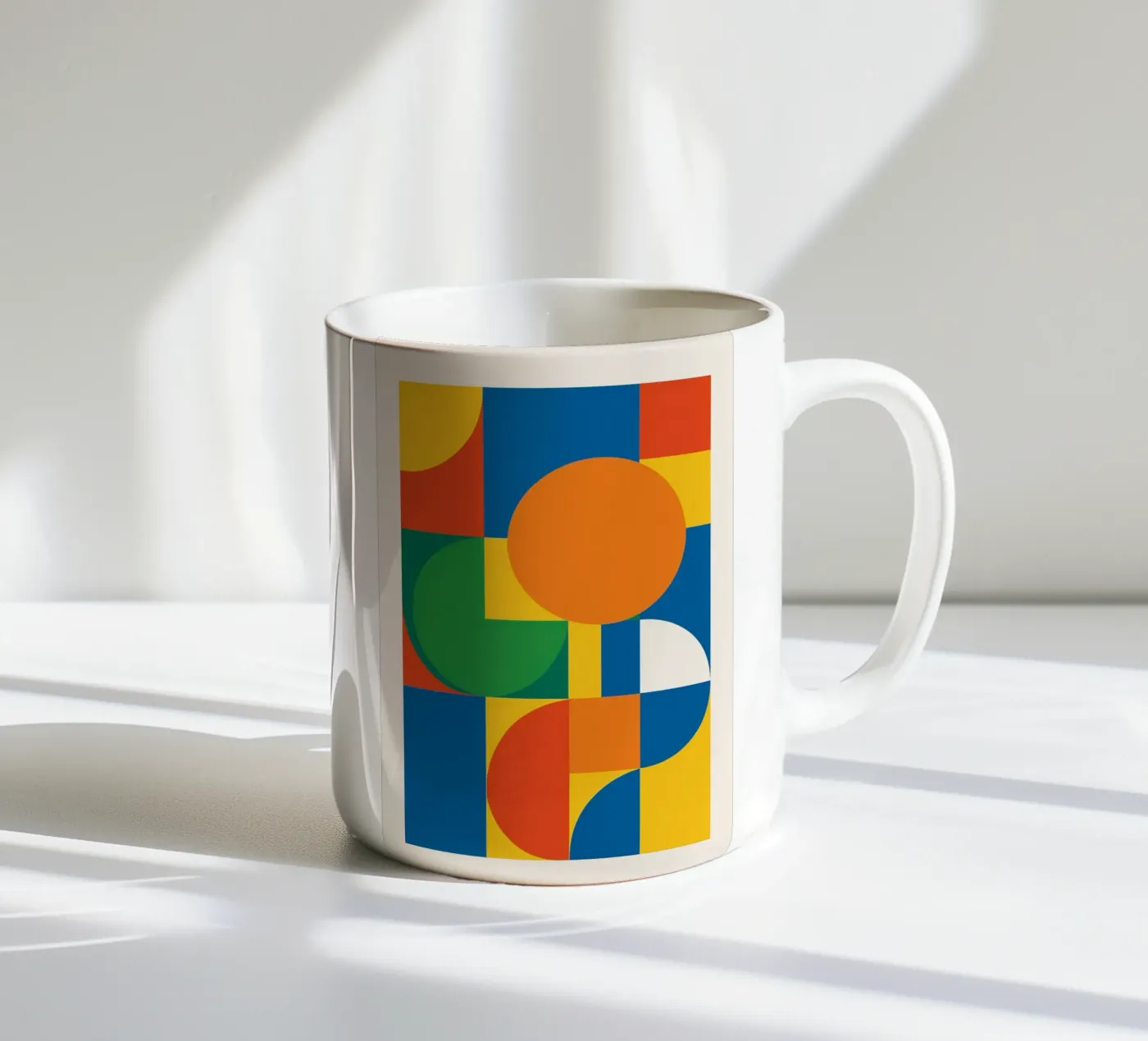 Geometry ceramic mug by Studio M
