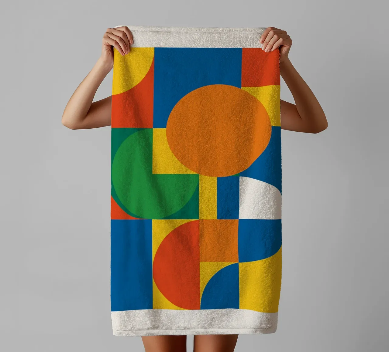 Geometry towel by Studio M