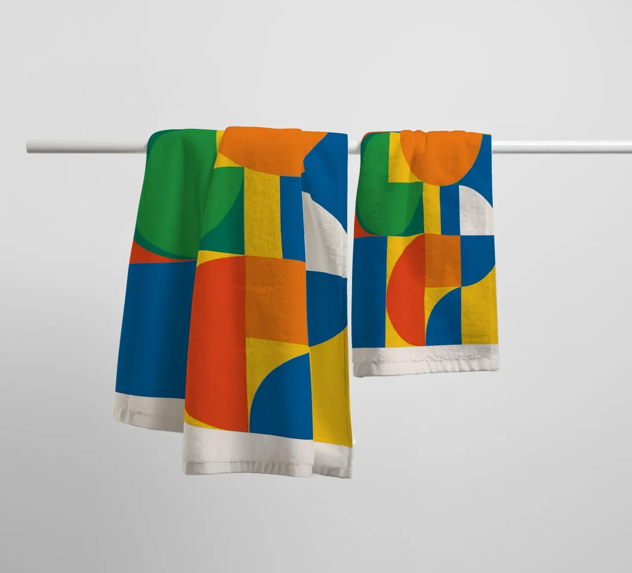 Geometry towel by Studio M