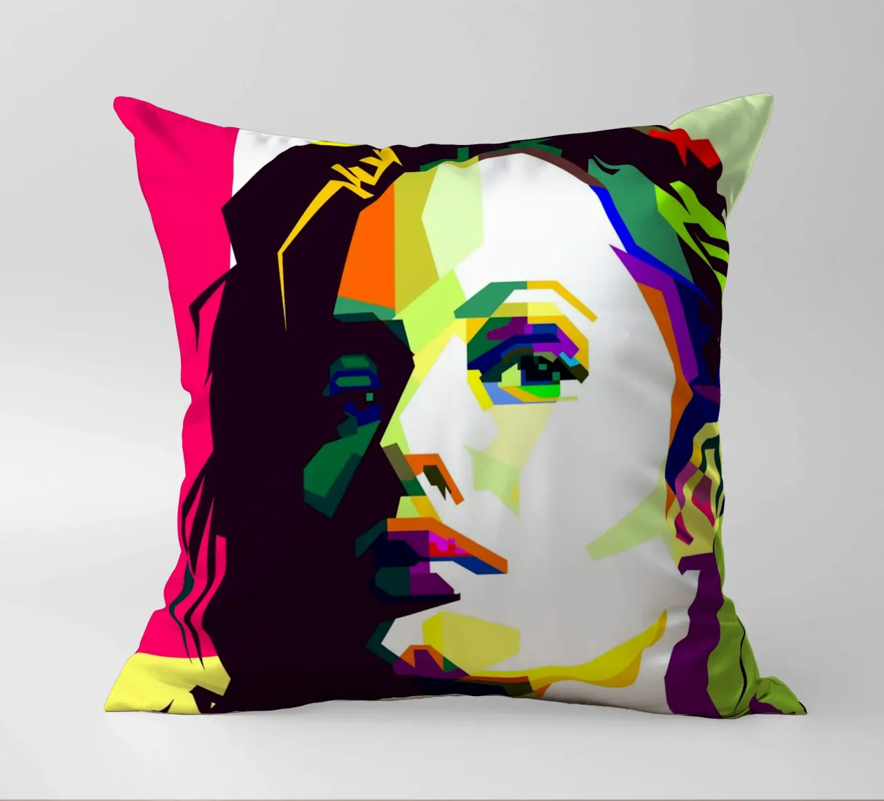 Angelina Jolie Hollywood Stars WPAP Trending Now Kissen von Artkreator