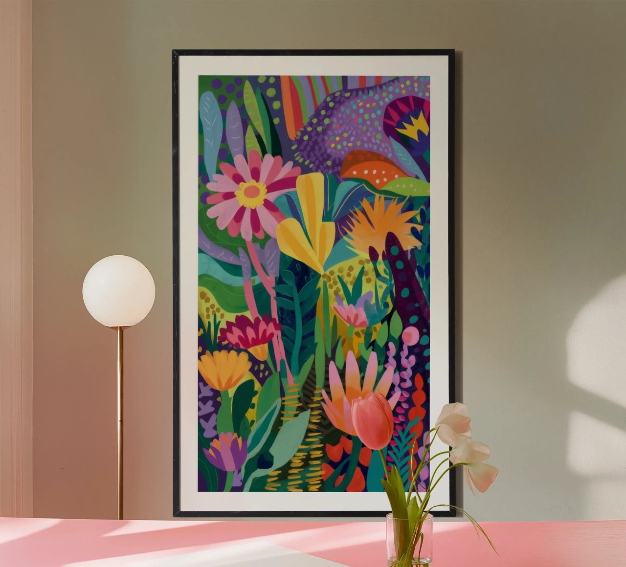 Blossom Jungle Symphony poster by Zep Layers
