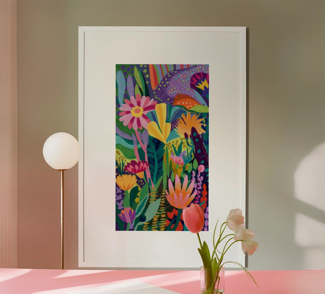 Blossom Jungle Symphony poster by Zep Layers