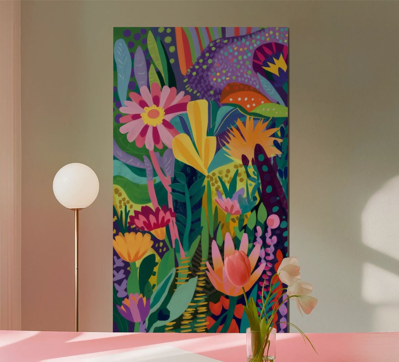 Blossom Jungle Symphony poster by Zep Layers