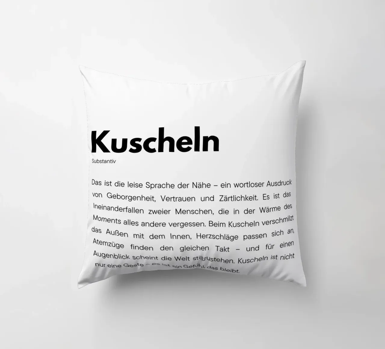 Definition Kuscheln cuscino da DigiWunderwerk