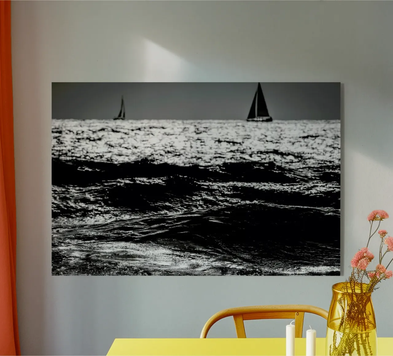 Two Sailboats plexiglass da Tal Paz-Fridman