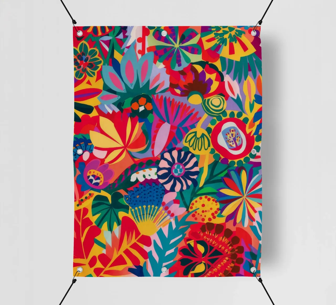 Spirito del Carnevale in giardino telo in pvc da Zep Layers