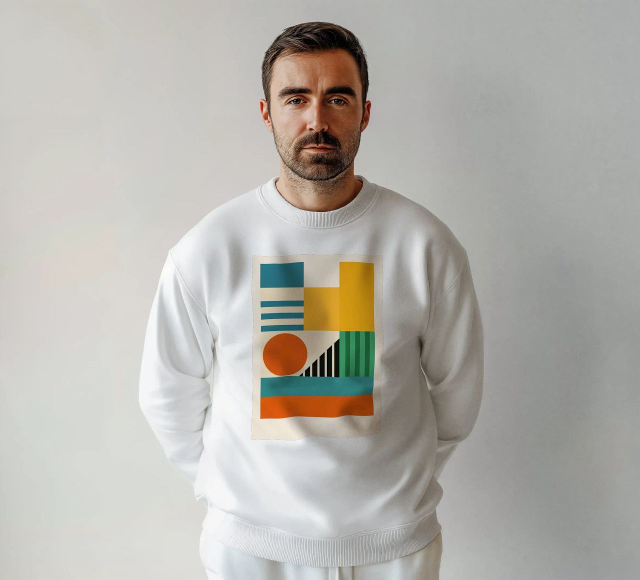 Create - Bauhausstil No.2 felpa da Studio M