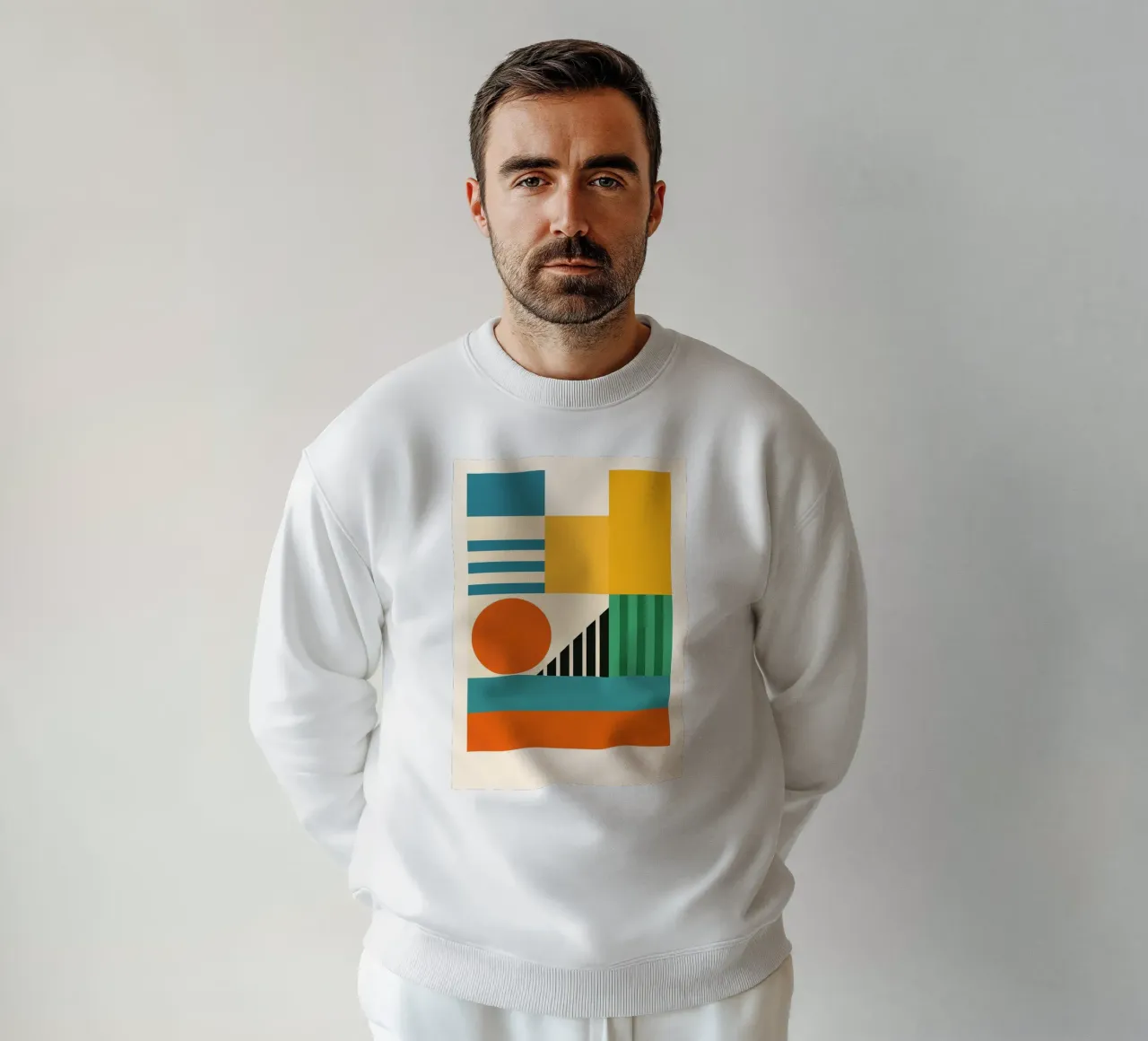 Create - Bauhausstil No.2 felpa da Studio M