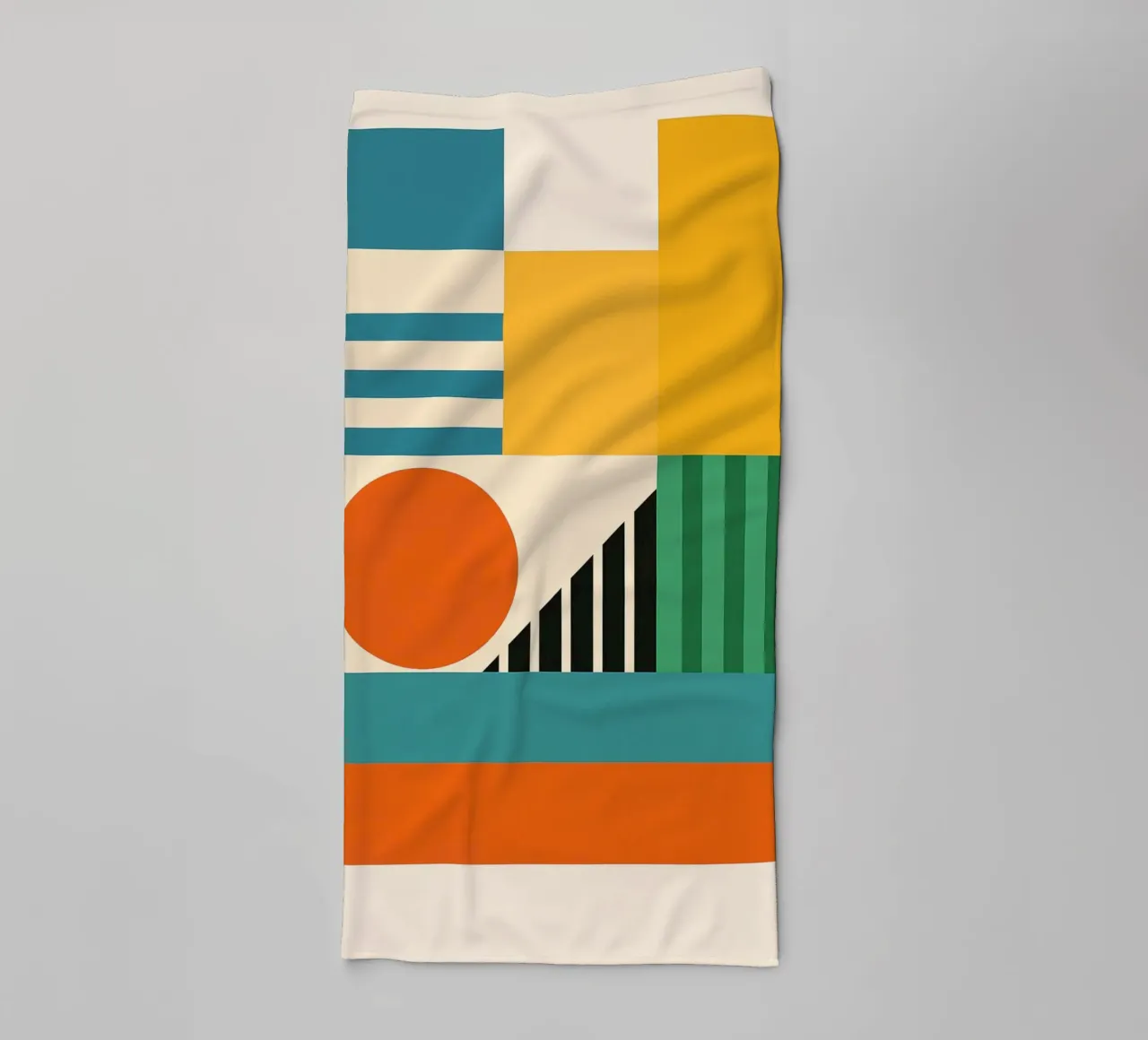 Create - Bauhausstil No.2 asciugamano da bagno da Studio M