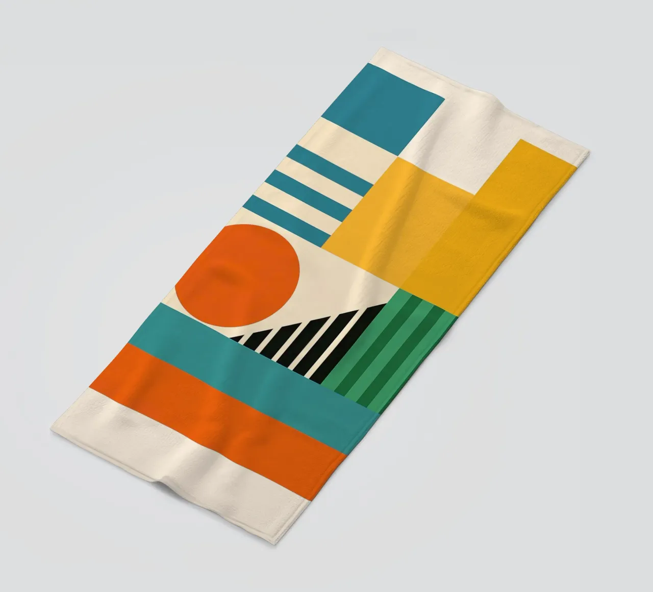 Create - Bauhausstil No.2 toalla de playa de Studio M