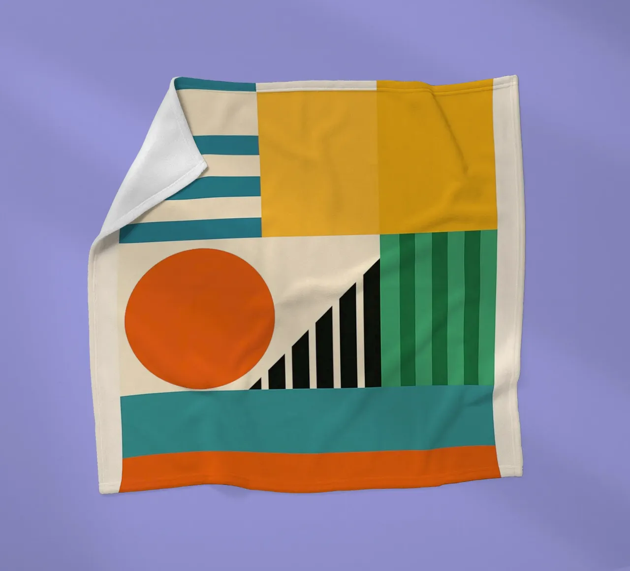 Create - Bauhausstil No.2 coperta in pile da Studio M