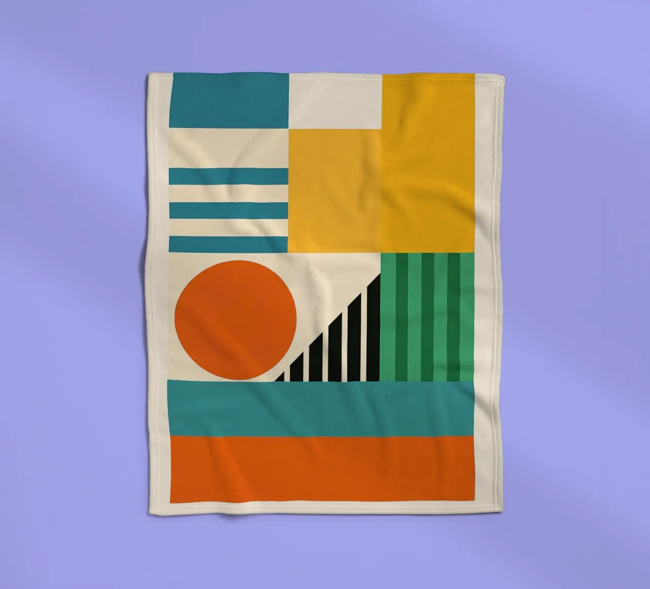 Create - Bauhausstil No.2 coperta in pile da Studio M