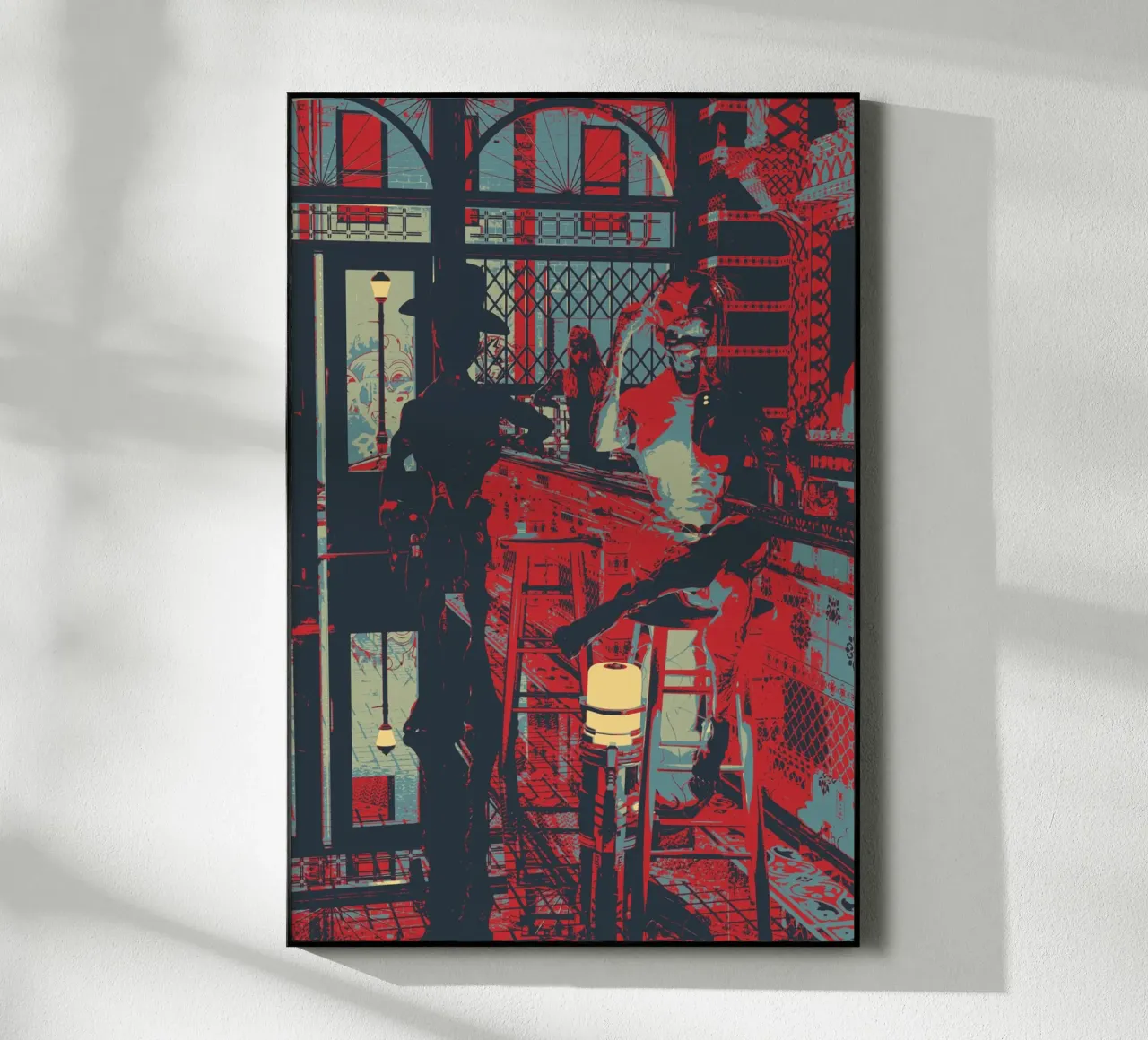 Son Nom est Personne - Duel into the Dark acrylic glass by the-witcher