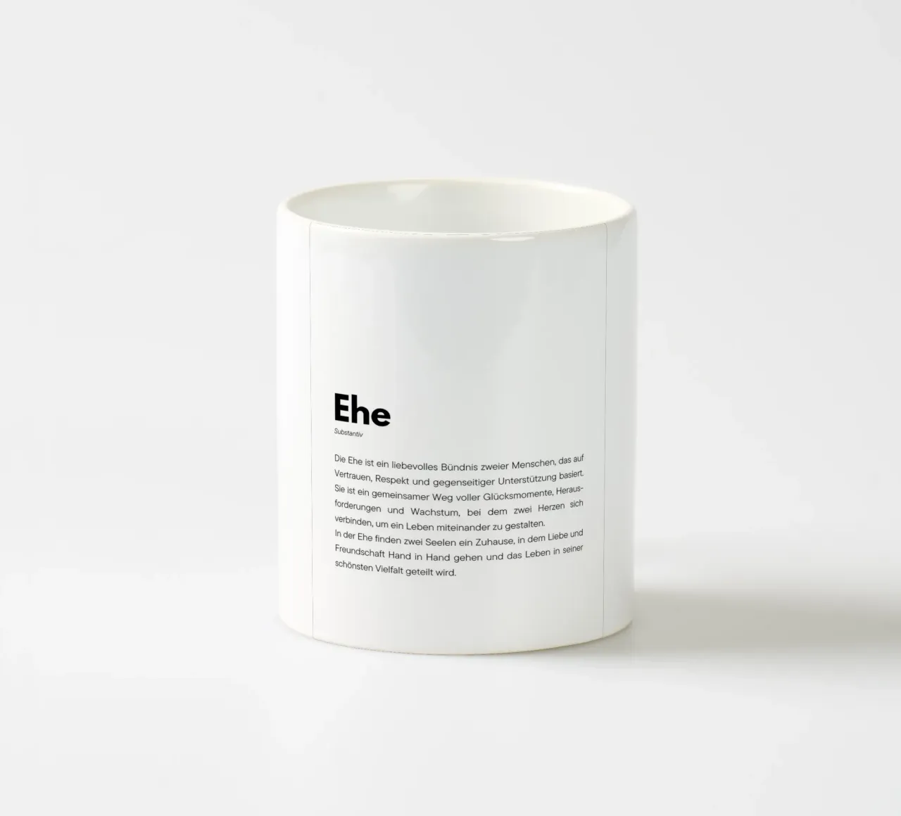 Definition Ehe tazza in ceramica da DigiWunderwerk