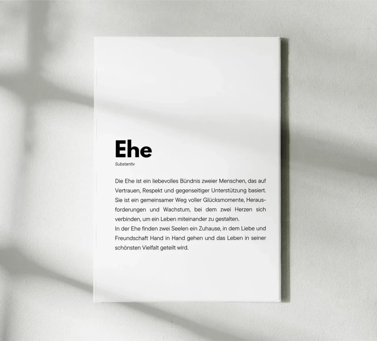 Definition Ehe tela da DigiWunderwerk