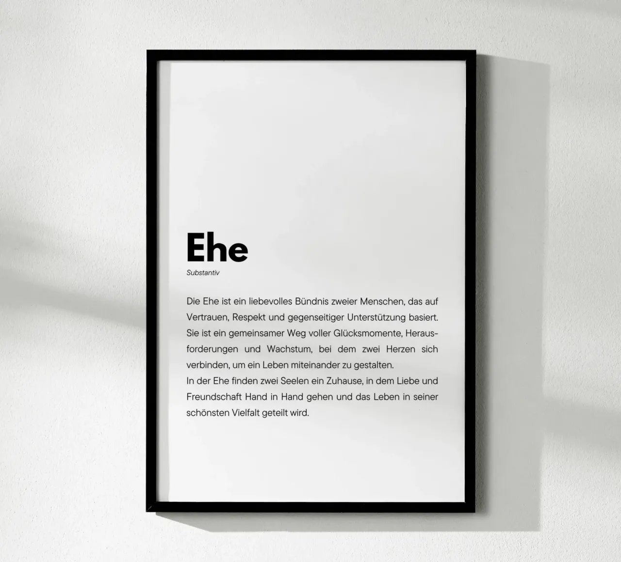 Definition Ehe poster da DigiWunderwerk