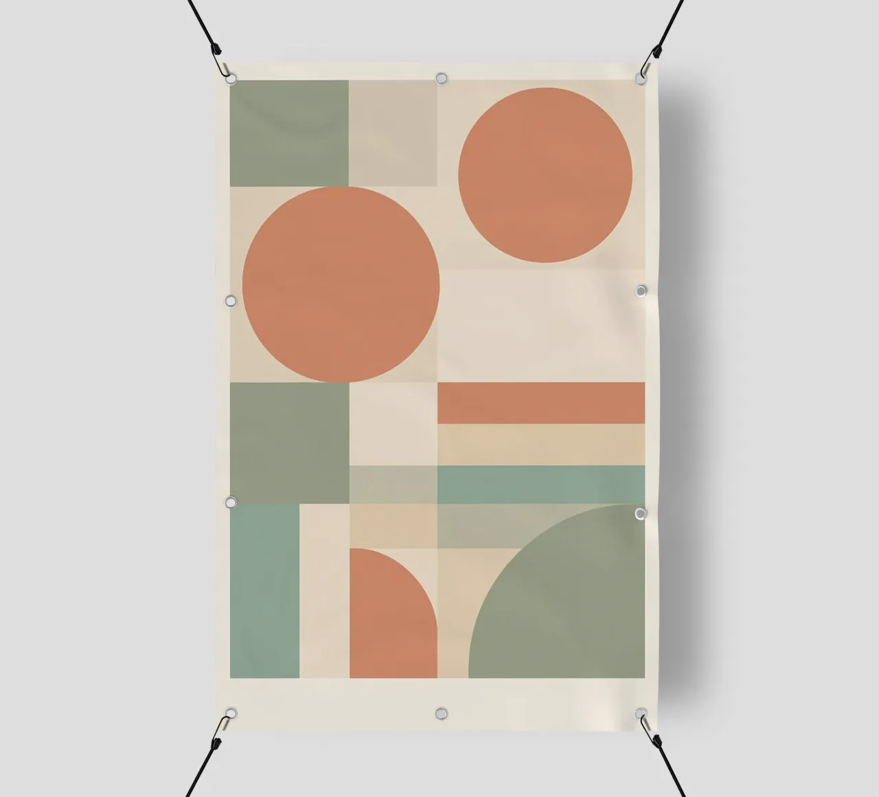 Geometria n. 2 telo in pvc da Studio M