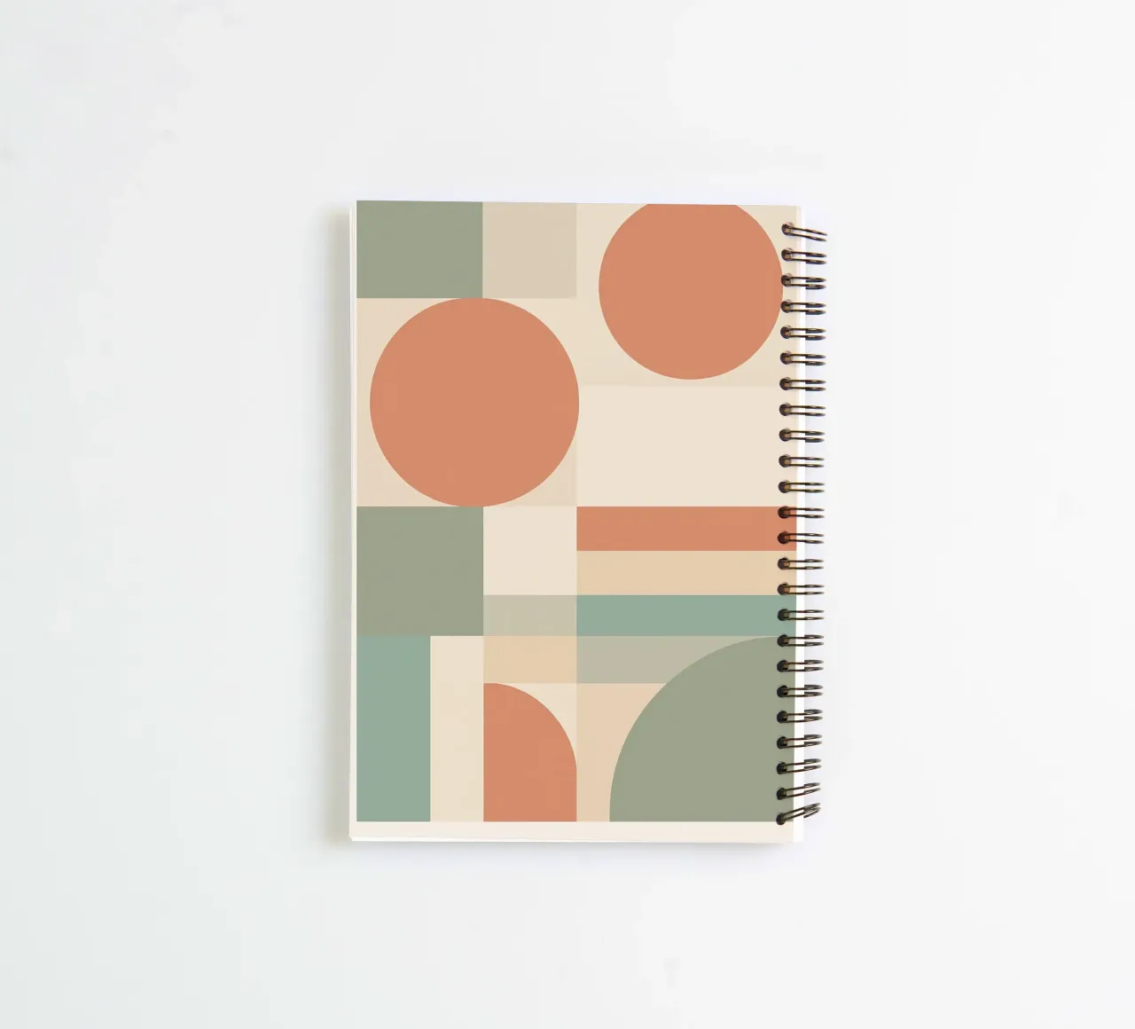 Geometrie No. 2 spiral notebook by Studio M